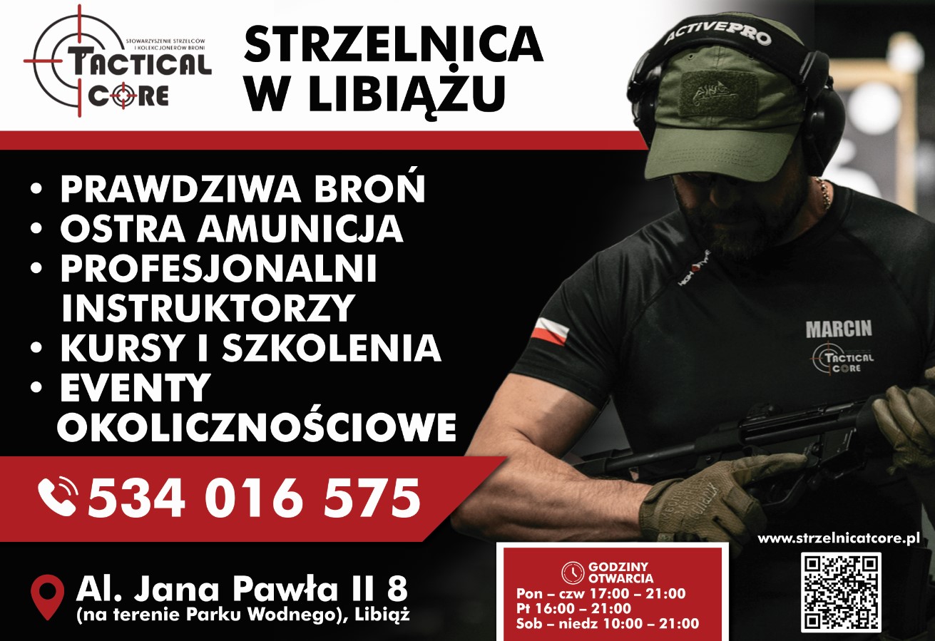 STRZELNICA TACTICAL CORE - szkolenia strzeleckie CHRZANÓW szkolenia strzeleckie CHRZANÓW